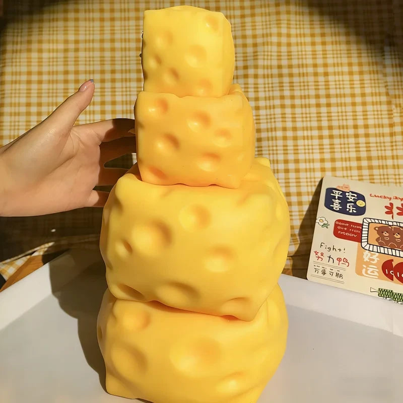 Squishy Cheese Sensory Toy
