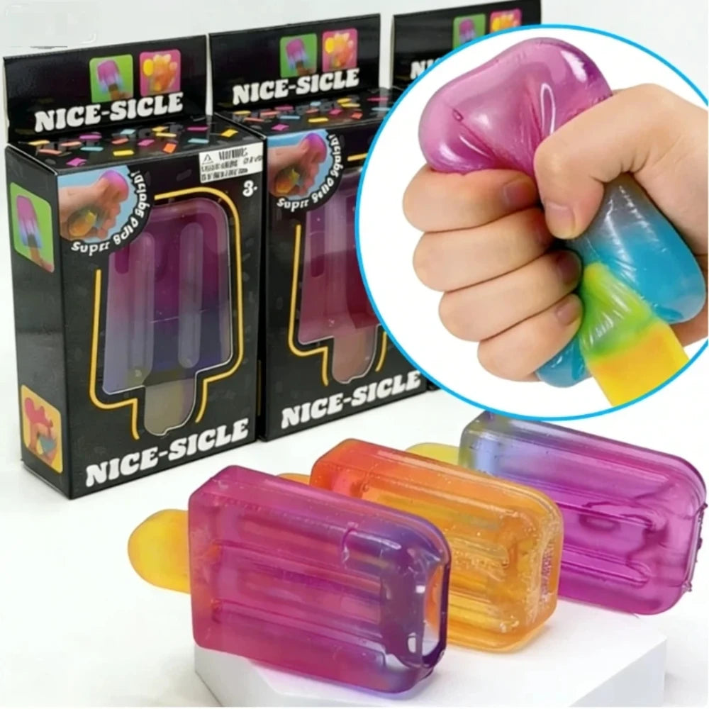 Needoh Popsicle Sensory Stress Cube