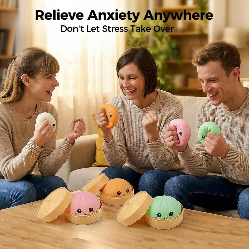 Dumpling Sensory Squeeze Toy